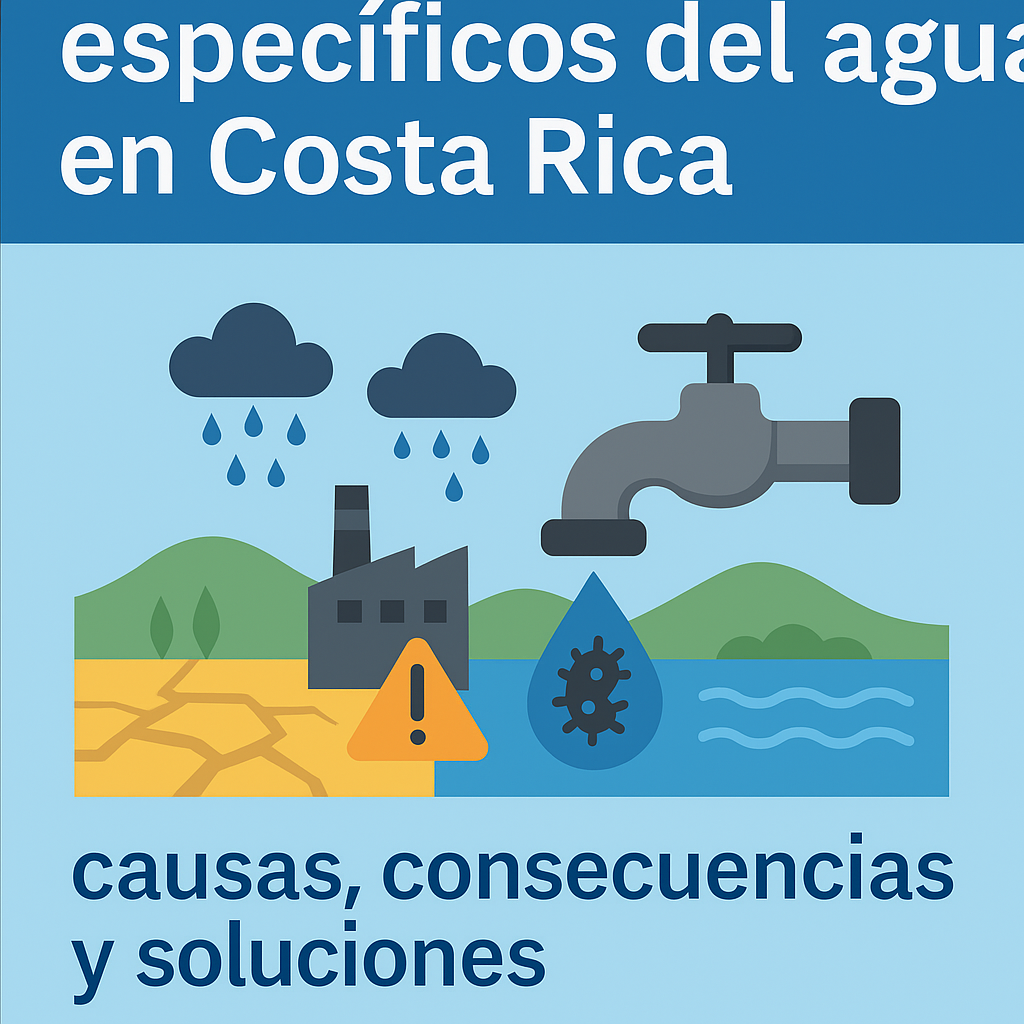 Problemas específicos del agua en Costa Rica Problemas específicos del agua en Costa Rica